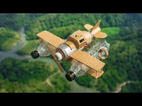 ✈️ How to Build a Seaplane from Coca-Cola and Cardboard | Life Hacks DIY