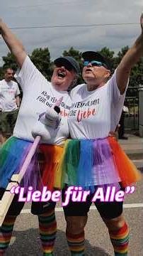 Seit 40 Jahren kämpfen Ute und Petra für „Liebe für alle“ deswegen waren sie auch wieder beim #csd
