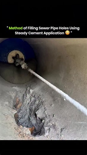 Aero Universal on Instagram: "The Stem und Ergelit HT system is designed to repair and restore damaged sewer channel floors. When the base is destroyed and holes or sharp edges are present, GFK liners face a high risk of damage. The HT system solves this by filling all cavities with cement mortar and smoothing the surface to create an even, stable floor. This prevents further wear, ensures secure liner installation, and extends the lifespan of the sewer structure. The method works reliably in bo