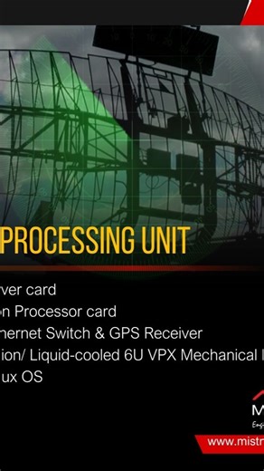 Mistral Solutions on Instagram: "The Radar Processing Unit is a compact and powerful solution that brings together a transceiver, Intel FPGA-based signal processing, and an Intel Xeon processor. With support for both optical and electrical interfaces, the RPU delivers fast data transfer, accurate signal handling, and dependable performance, ideal for modern radar applications. #radar #processingunit #signalprocessor #defence #aerospace #integrated #mistralsolutions"