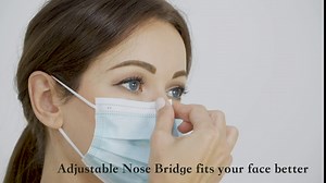 Amazon.com: 3000Pcs Disposable Face Mask Adults 3Ply Blue with Ear Loop Safety Blue : Industrial & Scientific