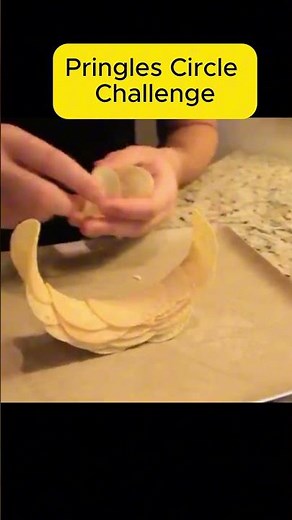 The Pringle Circle Challenge 🍟🤯 Can You Do It?