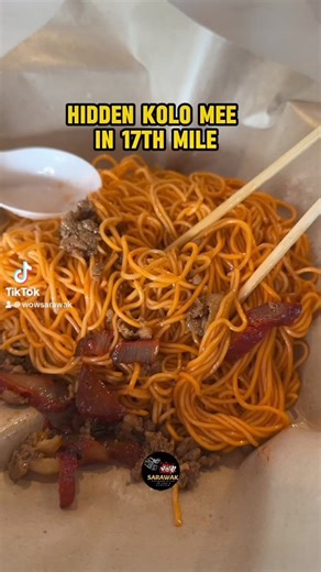 Hidden Kolo Mee in 17th Mile📍 Triple 6 Nasi Lemak #Wowsarawak #bigwin888 #kuching #sarawak | WOW Sarawak