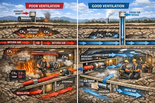 Mine Ventilation: Risk Control for Underground Safety | Hemanta Kumar Mahanta HM posted on the topic | LinkedIn