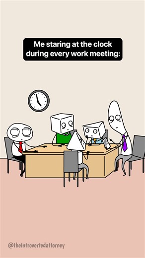 Is this thing broken or did time stop moving? 🤔 🔈: "Weird Al" Yankovic - Trapped In the Drive-Thru #whenwillitend #workmeeting #jobhumor #worklife #relatablememes | The Introverted Attorney