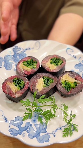 @amaimasuku_777 への返信 新鮮な鯖刺ガリ巻きをどうぞ🐟 #mackerel #ginger #寿司 #サバ