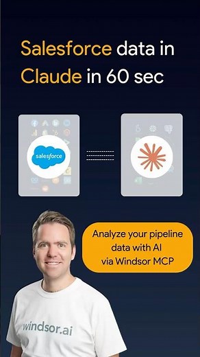 Connect Salesforce to Claude in 3 Steps (60 Seconds)