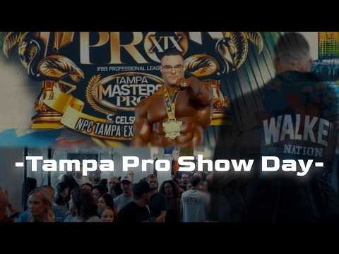 Nick Walker | Tampa Pro Show Day | Next stop Mr. Olympia