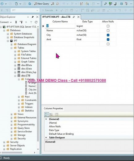 SQL Classes in hindi