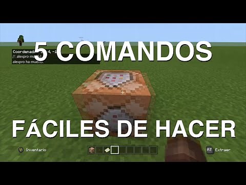 5 comandos fáciles de hacer--en Minecraft--