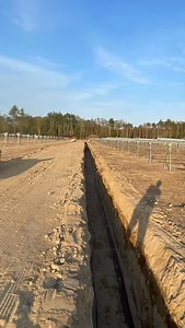 35KV interconnect install, solar project in Sanford, Maine - underground and overhead | MD Electrical Construction