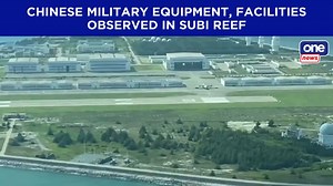 6.7K views · 83 reactions | The Bureau of Fisheries and Aquatic Resources (BFAR) recently carried out an aerial mission over China-occupied Subi or Zamora Reef, revealing Beijing's military equipment and facilities. China’s reclamation efforts in the area began in 2014. Over the past decade, they have built an airfield, warehouses, and aircraft hangars, among others, at Subi Reef. Subi Reef is almost directly opposite Pag-asa Island, which is held by the Philippines. | ONE News | Facebook