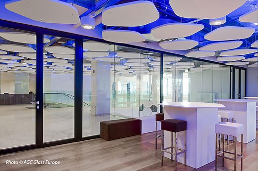 AGC Pyrobel® Vision Line Butt-Glazed Fire-Rated Framing | Mcgrory Glass