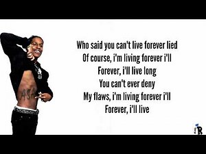 LONG LIVE ASAP - ASAP ROCKY (LYRIC VIDEO)