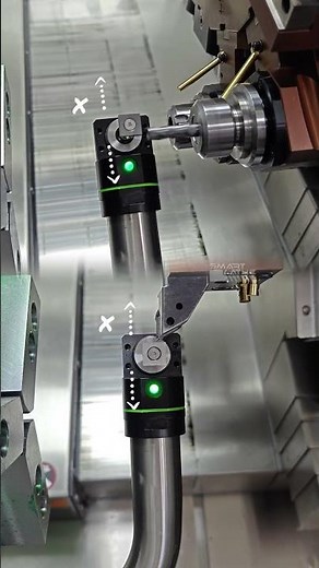 How to Set Tools in Under 1 Minute with an Automatic Tool Setter? #ToolSetter #cnc #smartlathe