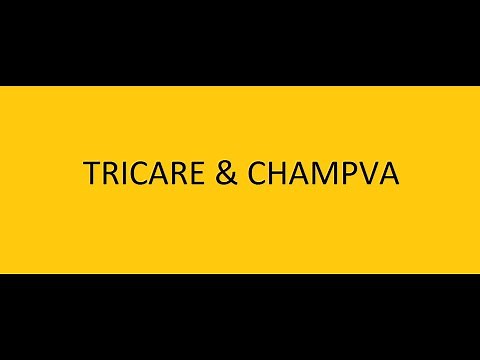 TRICARE & CHAMPVA