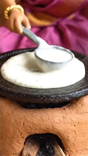 Ep-4 Miniature Doll Making Dosa #asmrcooking #miniaturecooking #dollhouse #miniaturefood