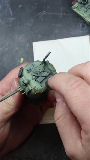17K views · 356 reactions | Find out how to make you tank look suitably weathered for a post-apocalyptic warzone with this handy tutorial by Steffen. Watch full video  https://youtu.pulse.ly/khd37qlqly Miniature by Warlord Games | The Army Painter | Facebook