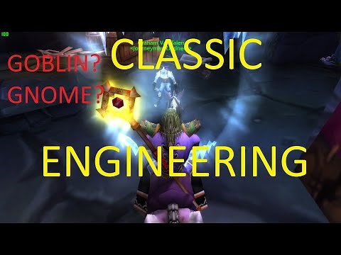 Goblin/Gnomish Engineering Location of NPC And Which One To Pick!