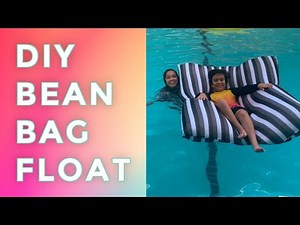 DIY Bean Bag Filler Pool Float