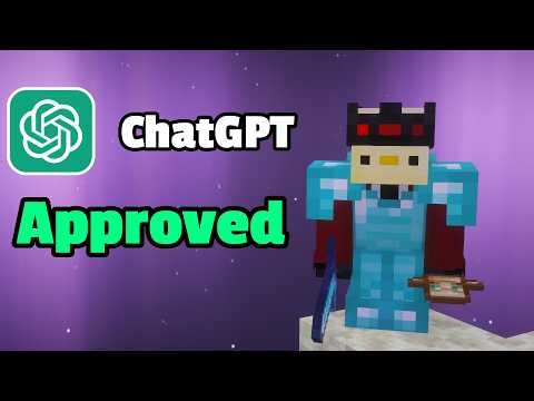 Beating Minecraft the Way CHATGPT Intended It