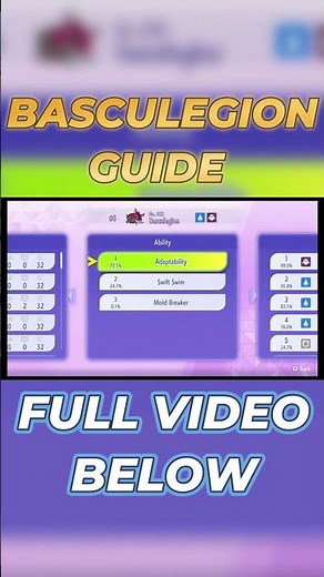 EVERYTHING YOU NEED TO KNOW ABOUT BASCULEGION IN POKEMON CHAMPIONS!