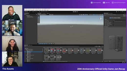 20th Anniversary Official Unity Game Jam Recap