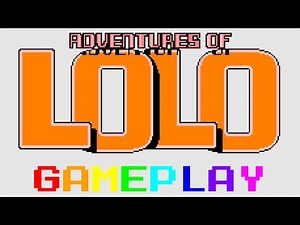 The Adventures of Lolo 1988 NES Gameplay