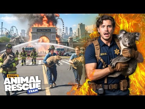 Animal Rescue | Dramatic Mission to Save Zoo Animals From a Massive New York Fire
