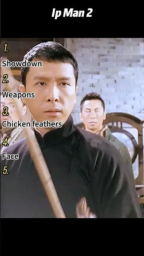 Ip Man Defeats Challenger with a Feather Duster