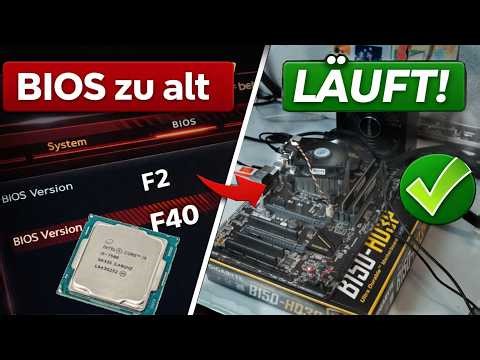 CPU passt, PC startet nicht? BIOS-Update für Zuschauer (Gigabyte Q-Flash)