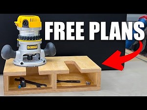 Building a Router Stand using Scrap Wood
