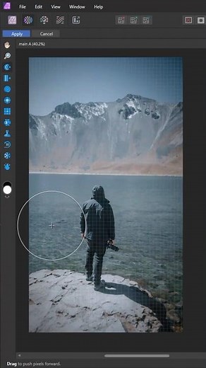 Bokeh Effect in Affinity Photo #photoshop #tutorial #nature