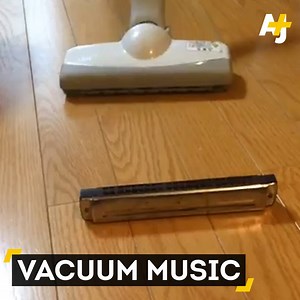 People in Japan are playing the harmonica with vacuums. For real. Pro tip: Turn up the volume for this one! | AJ