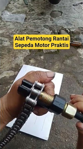 Motorcycle Chain Cutter Tool #shorts