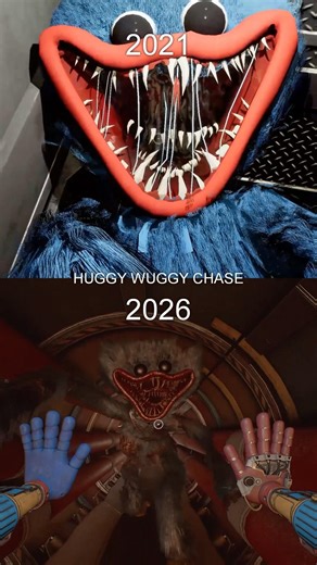 Huggy Wuggy Chase 2021〜2026 #shorts
