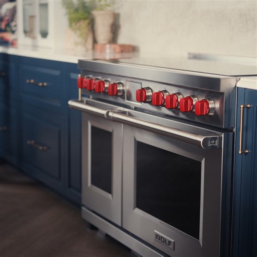 146 reactions · 26 shares | Iconic style. Unbeatable performance. Introducing the new Professional Induction Range that’s unmistakably Wolf. This bold kitchen centerpiece combines the efficiency and responsiveness of induction cooking with the familiar feel of Wolf’s traditional knob controls for a tactile cooking experience with unmatched temperature control. Discover the new Wolf Professional Induction Range at https://bit.ly/3Hvzn4t. | Sub-Zero, Wolf, and Cove | Facebook