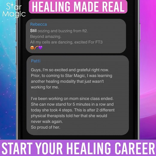 454 reactions · 47 shares | Quickly release the physical, mental & emotional blocks/stresses/traumas that you may be experiencing with Star Magic Healing. Star Magic works on the energetic and quantum levels of existence, and therefore has no boundaries. Give yourself the opportunity to heal. Book a session and take the next step in deep healing. | Star Magic Healing | Facebook
