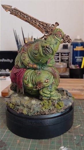 Great Unclean One #warhammercommunity #warhammer40k #warhammer #warhammer40000 #chaosdaemons