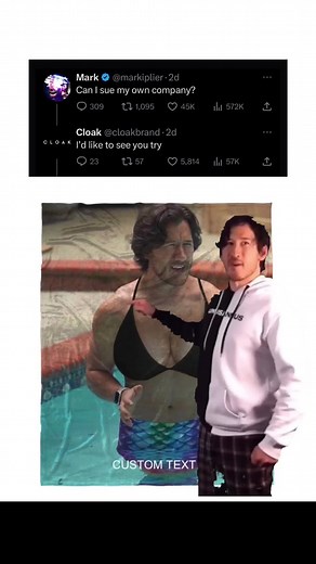 How is it “insubordination” when he CLEARLY approves of AND LOVES the blanket??? 😒 #cloak #cloakbrand #markiplier #markiplieredit