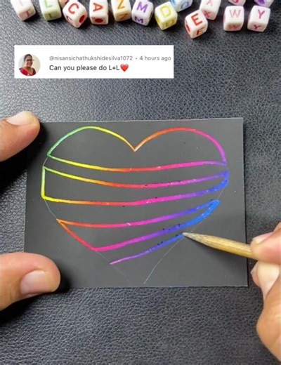 ❤️Next Name🌈 #shorts #letter #youtubeshorts #art #viral #nameart #scratch #draw #brush #relaxing