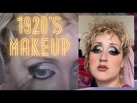 Trying 1920's Downturned Eye Makeup | Brittany Broski