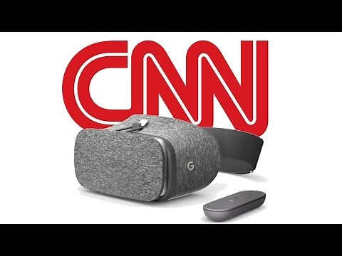 Google Daydream VR: CNN VR App Walkthrough / Hands-On