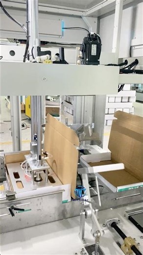 Large box tray former & box folding machine #mittiway #automation #trayformer #packagingmachine
