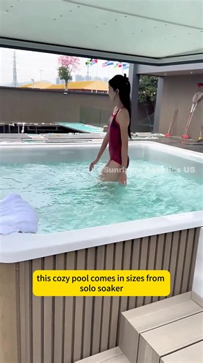 2.2K views · 12 reactions | Here's a massage bath that can be installed both indoors and outdoors. | Sunripple Aquatics US | Facebook