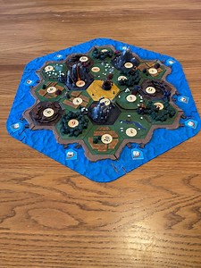 Custom 3D Settlers of Catan Board | 3D Printed | Hand Painted | Collectors Edition - Etsy