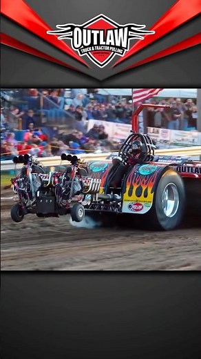 “Stud Mule” Shaking the ground!! #tractorpulling #outlawpulling