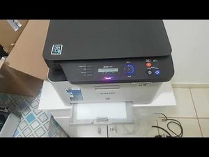 Teste impressão colorida Samsung C460W