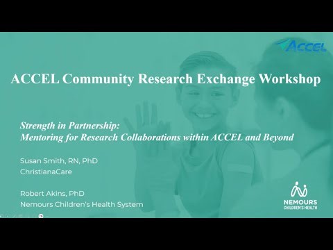 2025 CRE Workshop: Mentoring for Research Collaborations within ACCEL and Beyond