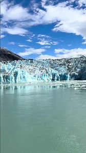 Large Dawes Glacier Calving in Endicott Arm